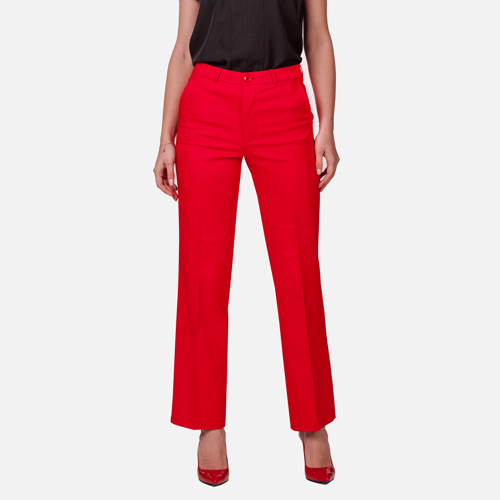 Spodnie damskie Oversize Rosso